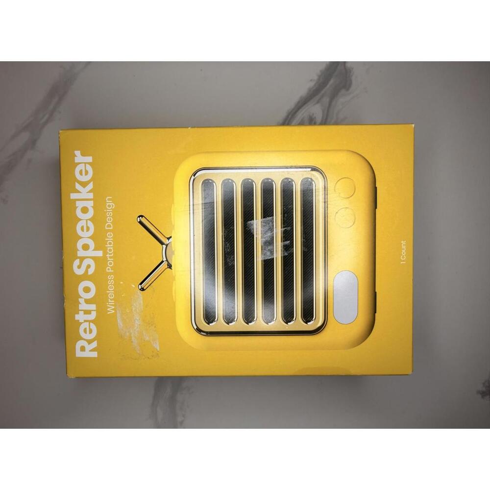 Mini Retro Wireless Speaker New in Box